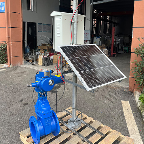 合作皓久 Z945X-16Q免布线太阳能电动闸阀 农业灌溉 支持远程智能控制